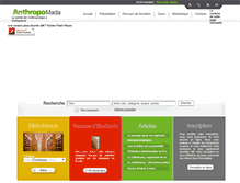 Tablet Screenshot of anthropomada.com